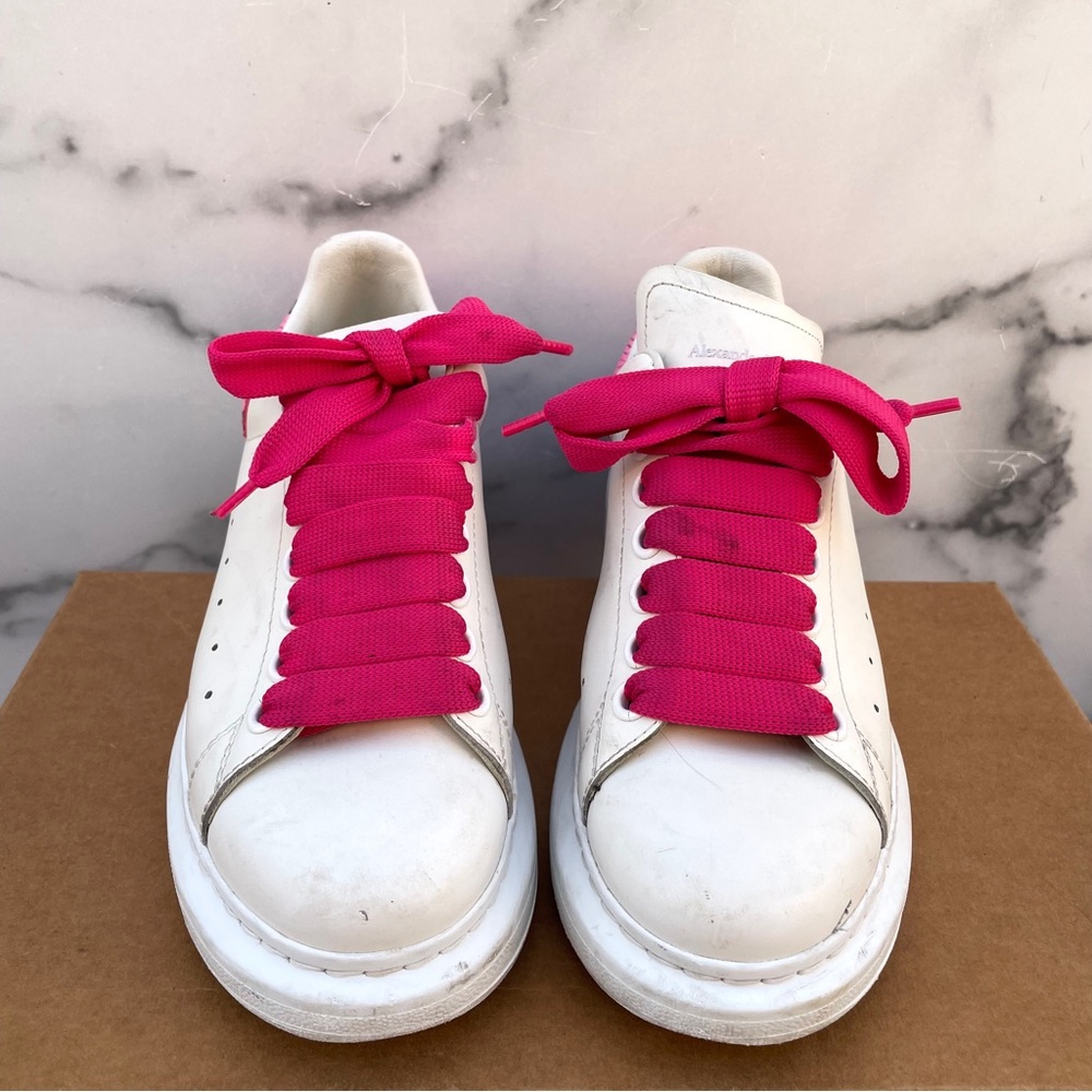 Alexander Mcqueen Larry Runway Python-Embossed Le… - image 4